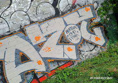 Graffiti Wall in Ustal miejsce - Photo by Tomcio - linia (2023)