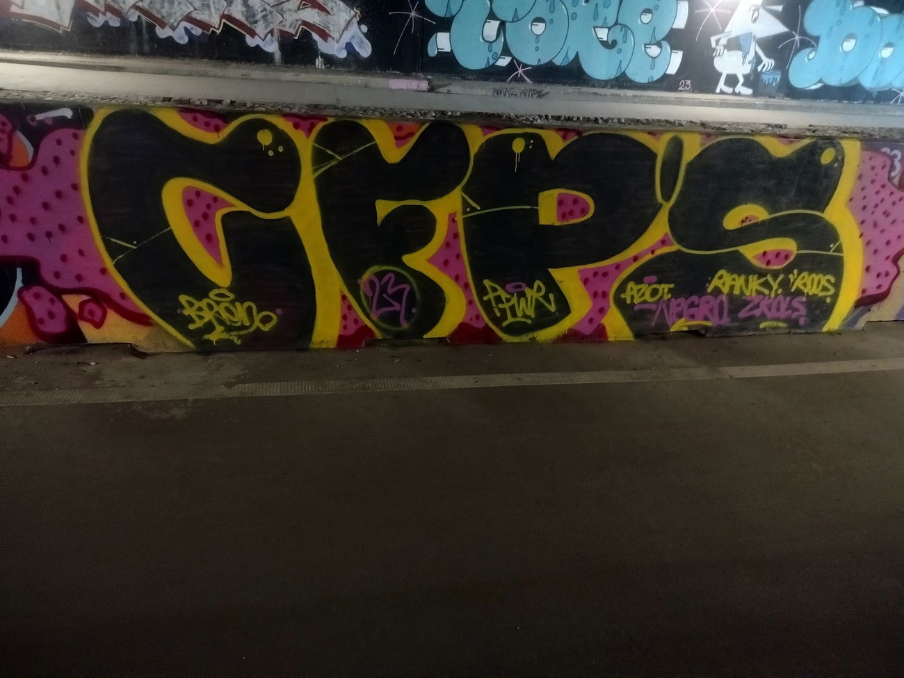 Graffiti Wall - Photo by Tomcio - CFP'S, CREW (2023)