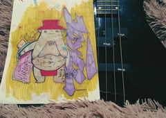 Graffiti Sketch in Moscow  - Photo by TomeOnes - cerok (2019)