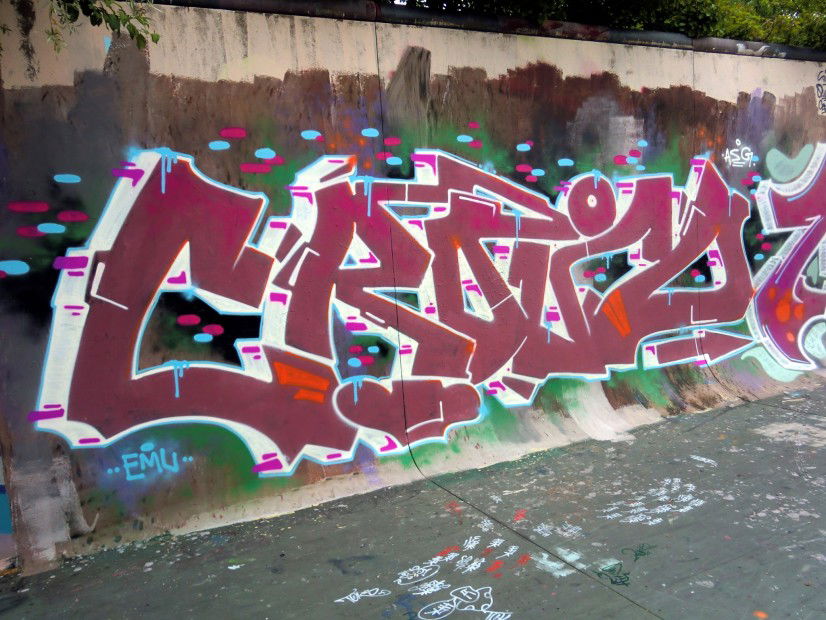 Graffiti Wall - Photo by Tomer - Tomer, ASG, EMU
