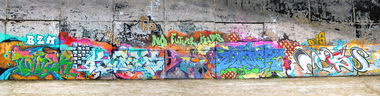 Graffiti Wall - Photo by Tomer - ASG, EMU, BZM (2012)