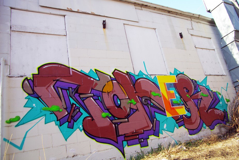 Graffiti Wall - Photo by Toner - Toner (2013)