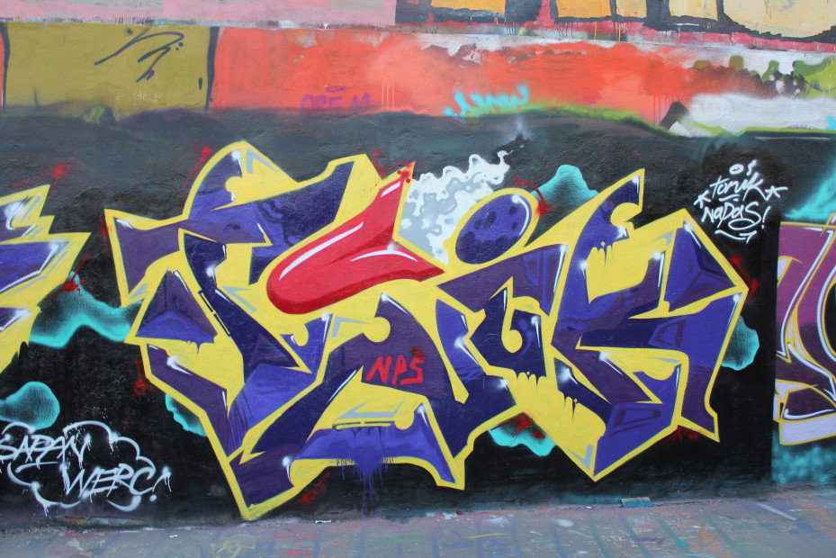 Graffiti Wall in Moscow - Photo by Tonik - Tonik (2013)