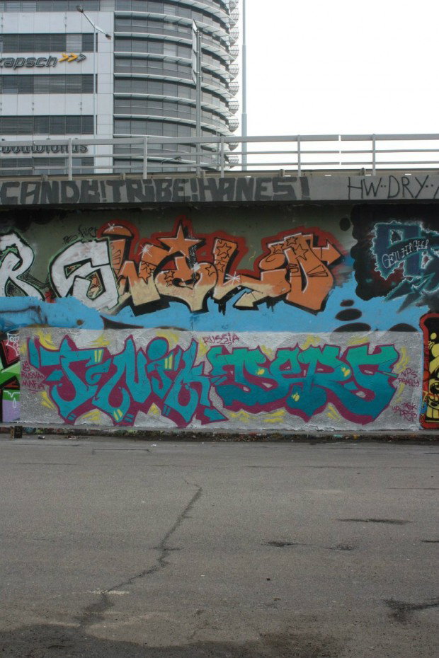 Graffiti Wall in Prague - Photo by Tonik - Tonik (2013)