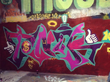 Graffiti Wall in Moscow - Photo by Tonik - Tonik (2013)