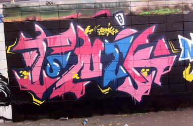 Graffiti Wall in Moscow - Photo by Tonik - Tonik (2013)