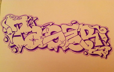 Graffiti Sketch in Russia - Photo by Toorhe - Tager