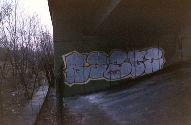 Graffiti Wall in Berlin - Photo by Tosca - rasta, old, school (1990)