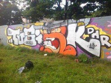 Graffiti Wall - Photo by Tosik