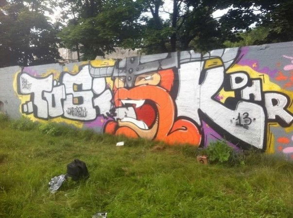 Graffiti Wall - Photo by Tosik