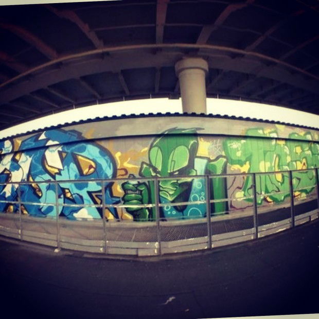 Graffiti Wall - Photo by Tosik