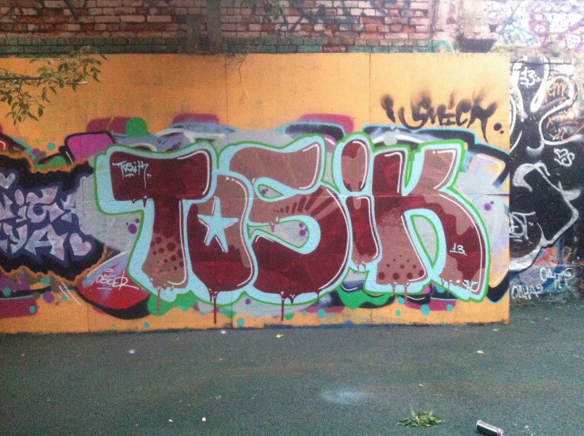 Graffiti Bombing - Photo by Tosik