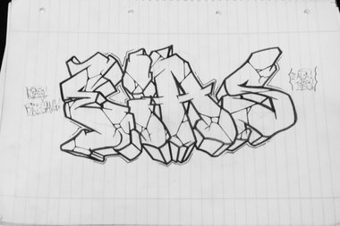 Graffiti Sketch - Photo by TotalDurch - Eias, Sketch, Bei-Gang (2014)