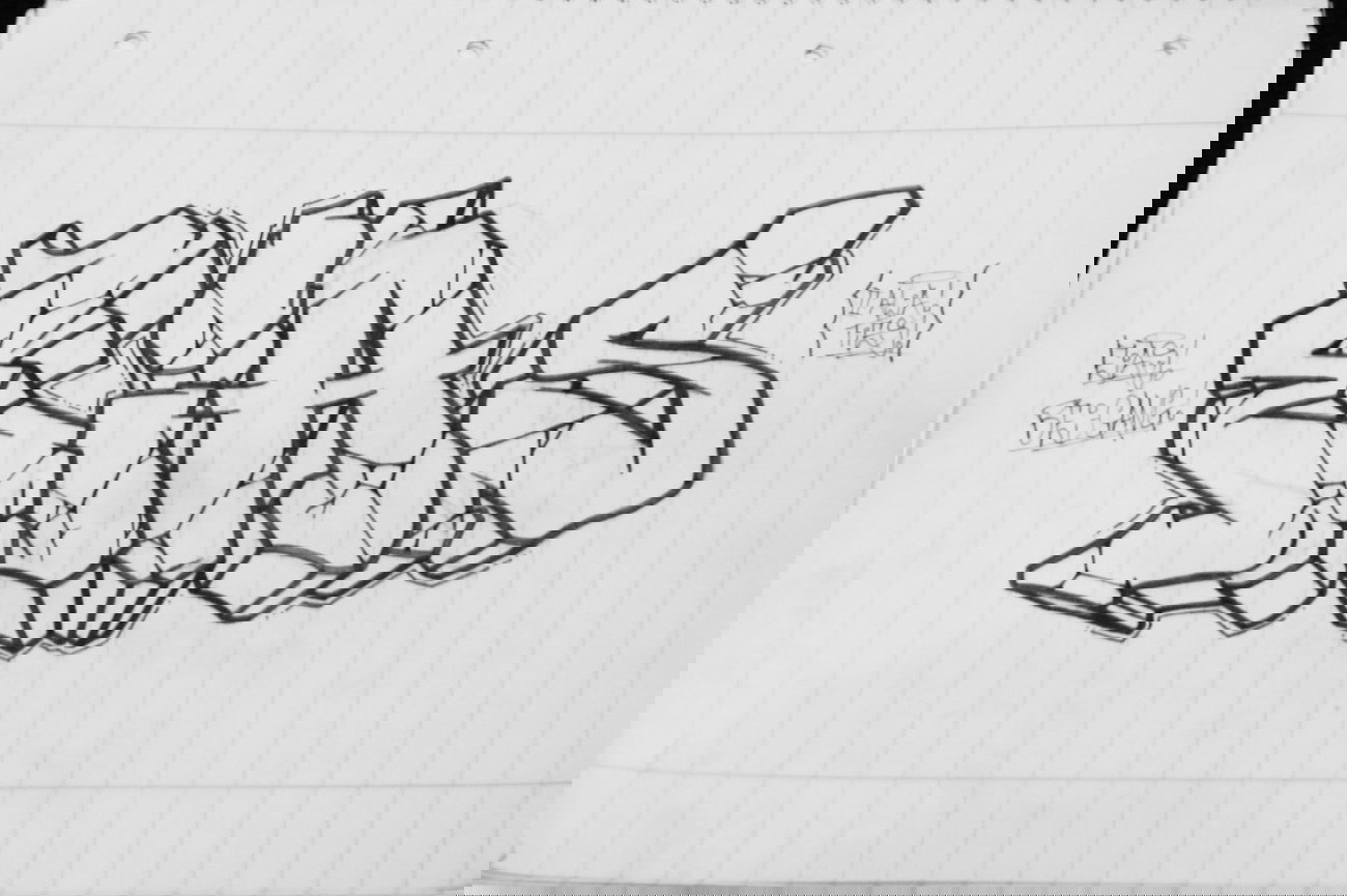 Graffiti Sketch - Photo by TotalDurch - Eias, Sketch, Bei-Gang (2014)