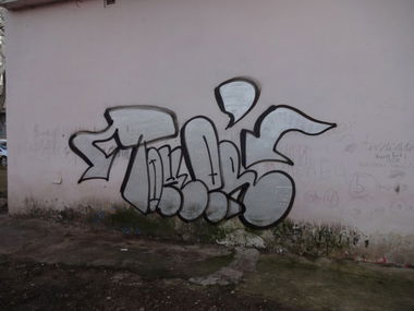 Graffiti Bombing - Photo by Tower