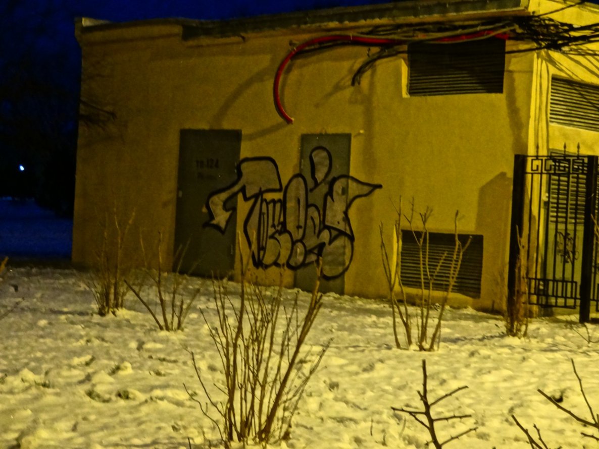 Graffiti Bombing - Photo by Tower