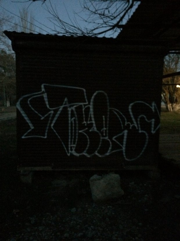 Graffiti Bombing - Photo by Tower