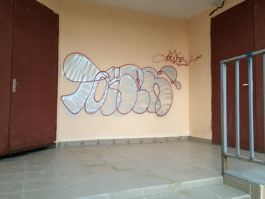 Graffiti Bombing - Photo by Tower (2015)