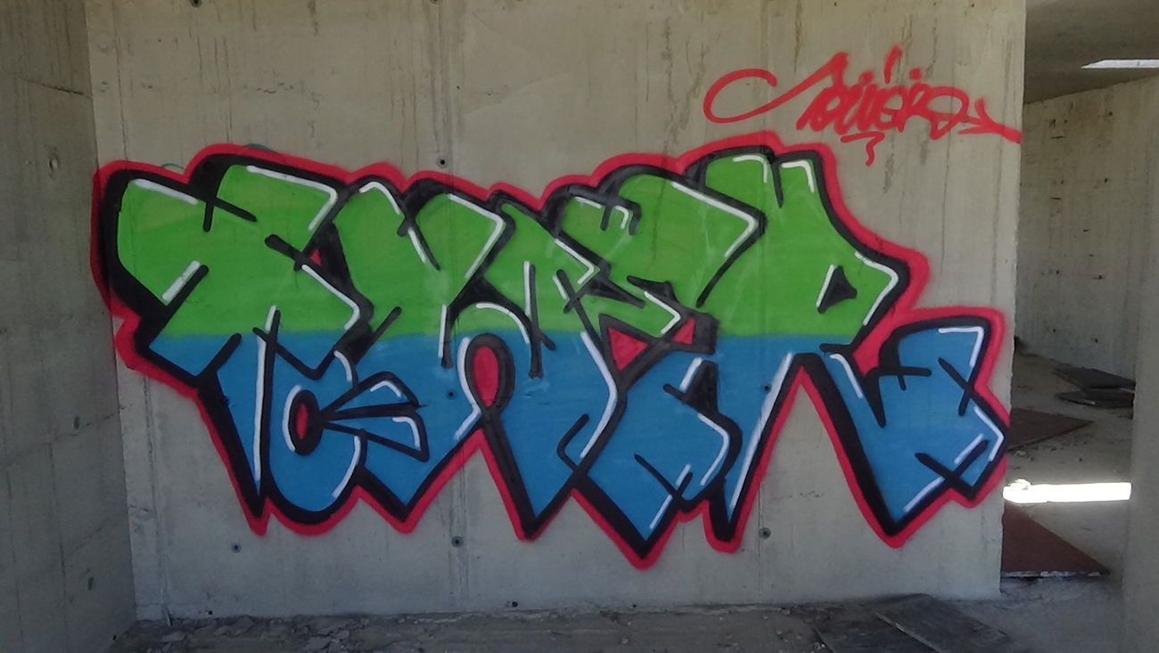 Graffiti Bombing - Photo by Tower