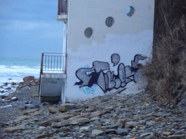 Graffiti Bombing - Photo by Tower