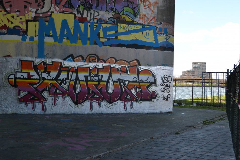 Graffiti Wall in Utrecht - Photo by ToxiK (2013)