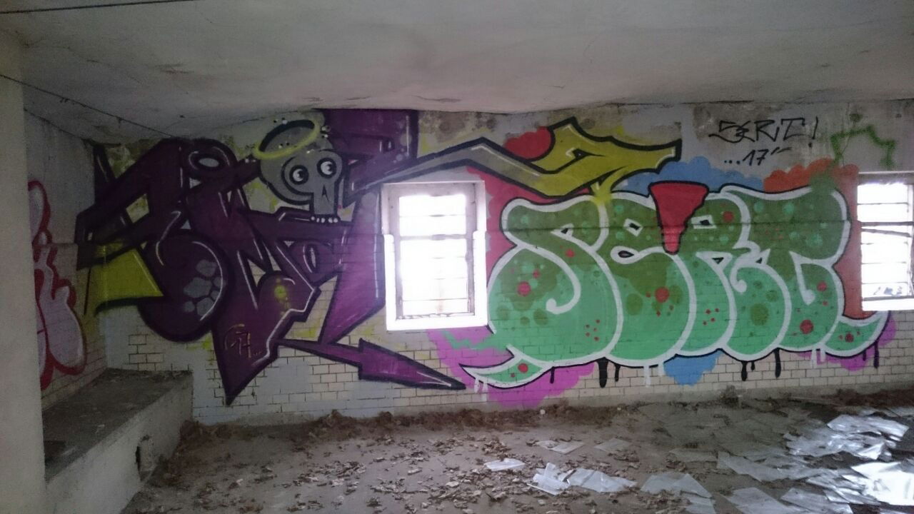 Graffiti Wall - Photo by Toyer - kear, sert, dresden