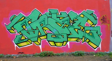 Graffiti Wall - Photo by Trae80