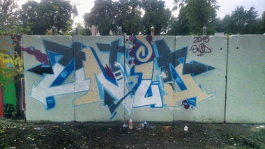 Graffiti Wall - Photo by Traincollecta - Onid (2015)