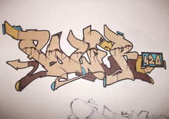 Graffiti Sketch - Photo by Traincollecta - POWER, 420 (2015)