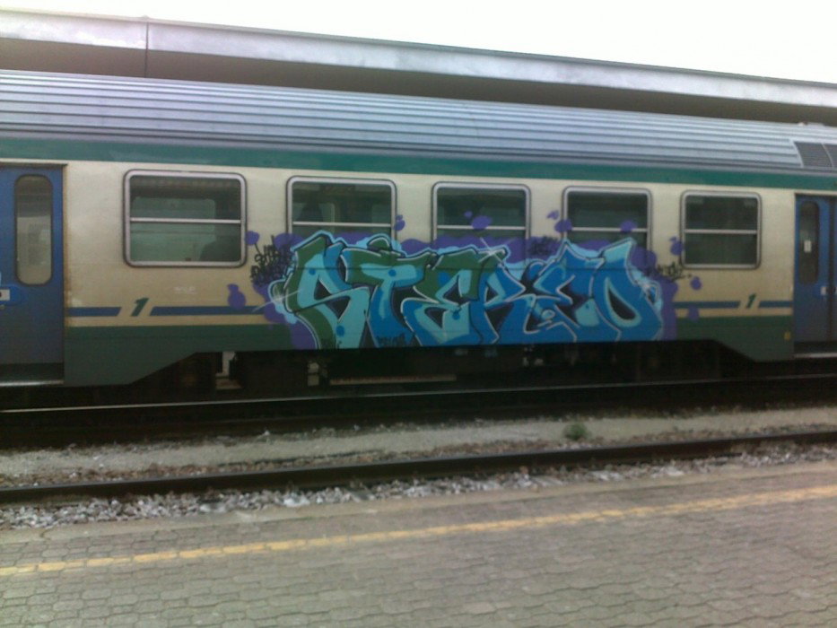 Graffiti Train - Photo by Trainspotting