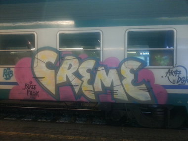 Graffiti Train - Photo by Trainspotting