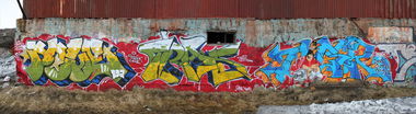 Graffiti Wall - Photo by Tras1 (2013)