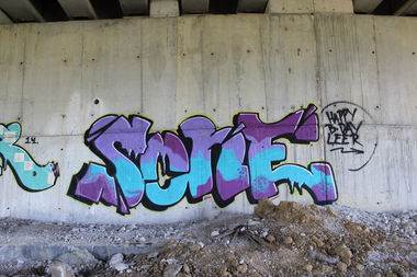 Graffiti Wall - Photo by Trash (2014)