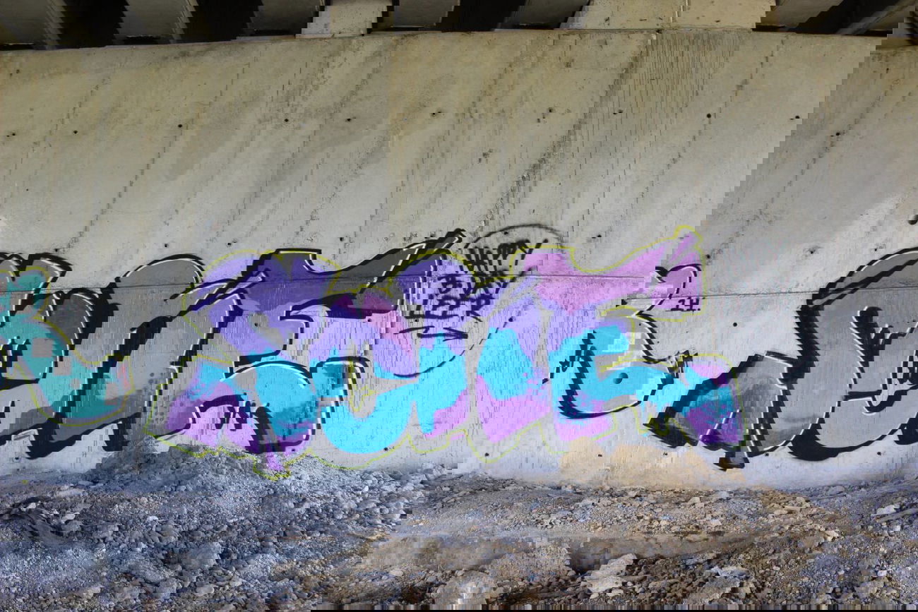 Graffiti Wall - Photo by Trash (2014)