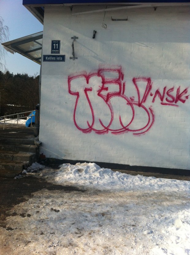 Graffiti Wall - Photo by TrashLife - NASKE, NSK, TUPA (HZ)