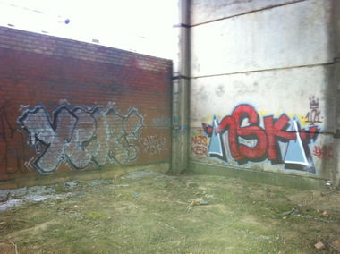 Graffiti Wall - Photo by TrashLife - NSK, YER, TUPA