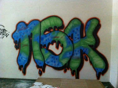 Graffiti Wall - Photo by TrashLife - NSK, TUPA, TPS