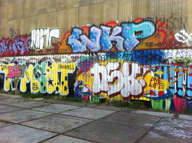 Graffiti Wall - Photo by TrashLife - TUPA, TPS, NASKE