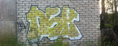 Graffiti Bombing - Photo by TrashLife - NASKE, NSK, RIGA