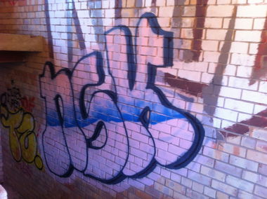 Graffiti Bombing - Photo by TrashLife - NASKE, NSK, LATVIA