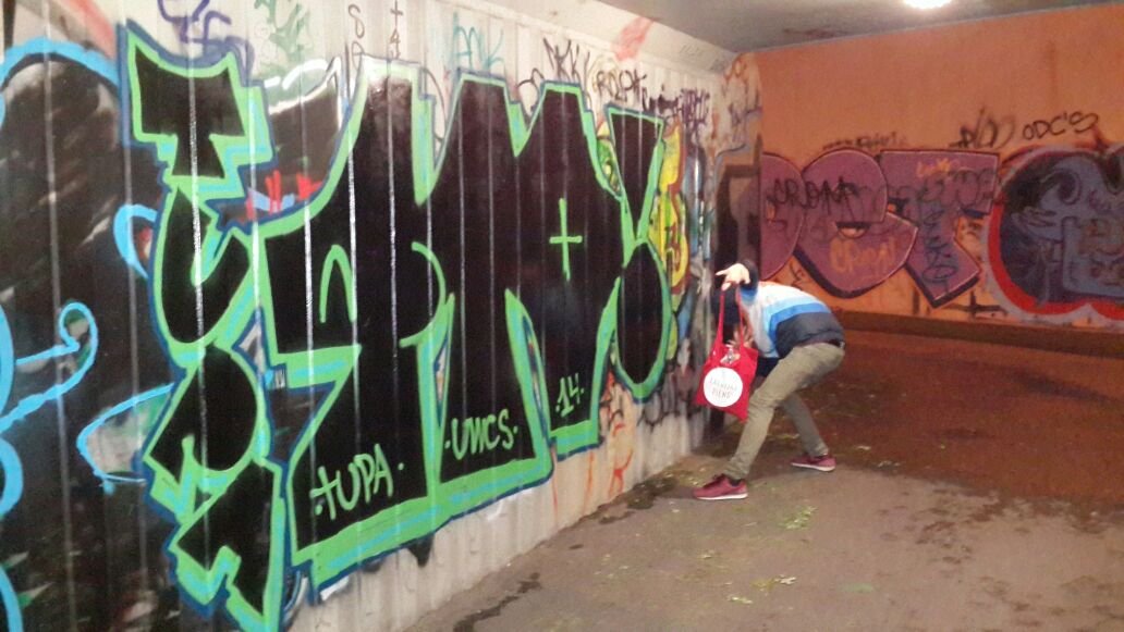 Graffiti Bombing - Photo by TrashLife