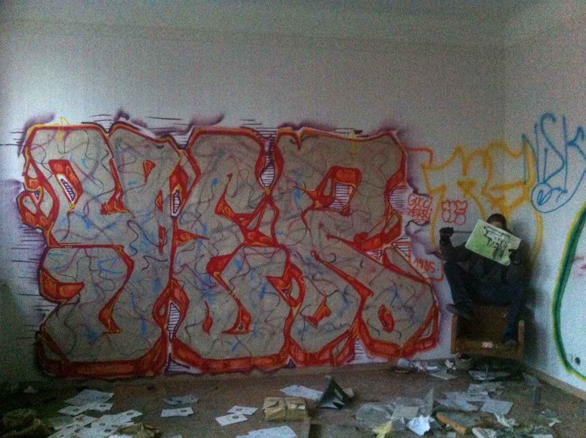 Graffiti Bombing - Photo by TrashLife - yer, tupa, latvia