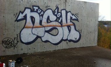 Graffiti Bombing - Photo by TrashLife - naske, 101, tupa