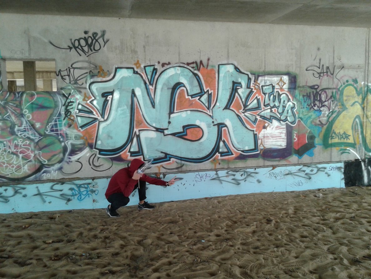 Graffiti Wall - Photo by TrashLife