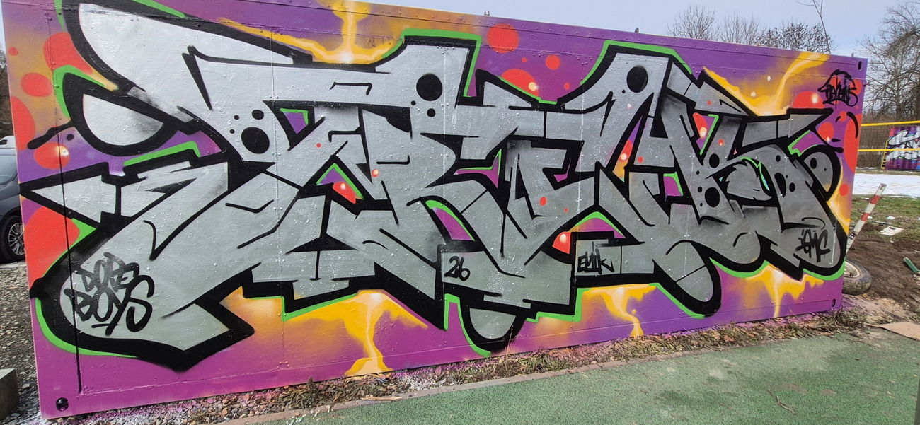 Graffiti Wall - Photo by TrekOne