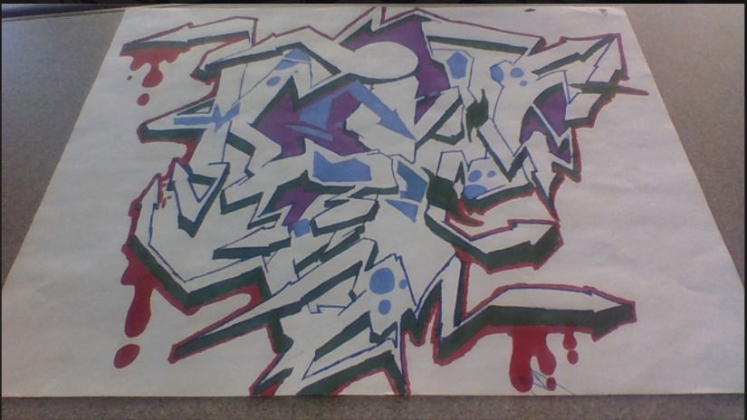 Graffiti Sketch - Photo by TrenchPyro