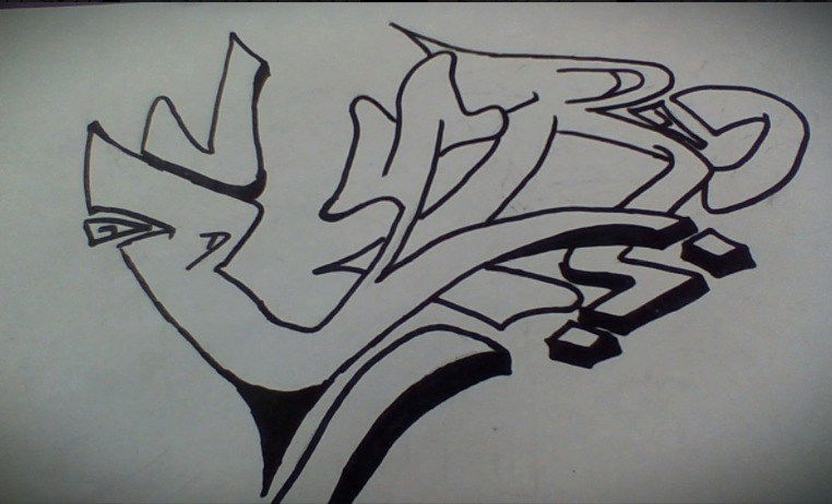 Graffiti Sketch - Photo by TrenchPyro