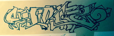 Graffiti Sketch - Photo by TresONE - tres