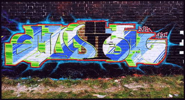 Graffiti Wall - Photo by Trieoner - MADISM, TRIE, SAS (2012)