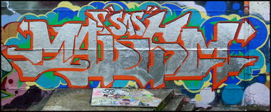 Graffiti Wall - Photo by Trieoner - MADISM, TRIE, SAS (2013)
